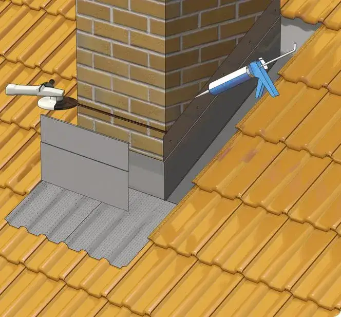 Przeciekanie dachu przy kominie: skuteczne metody naprawy