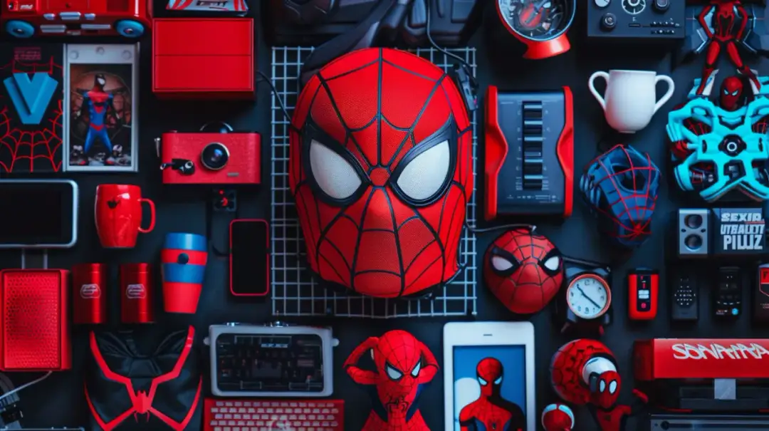 Gadżety z głową Spidermana - dla fanów superbohaterów