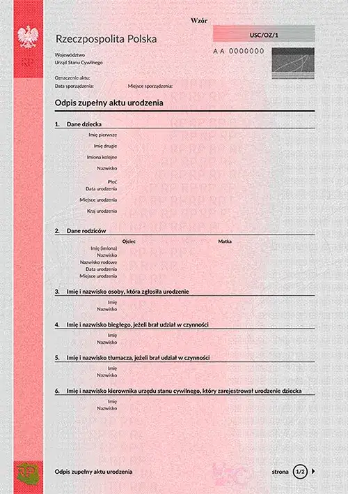 Czy za odpis aktu urodzenia trzeba płacić? Sprawdź, ile kosztuje i kiedy jest darmowy