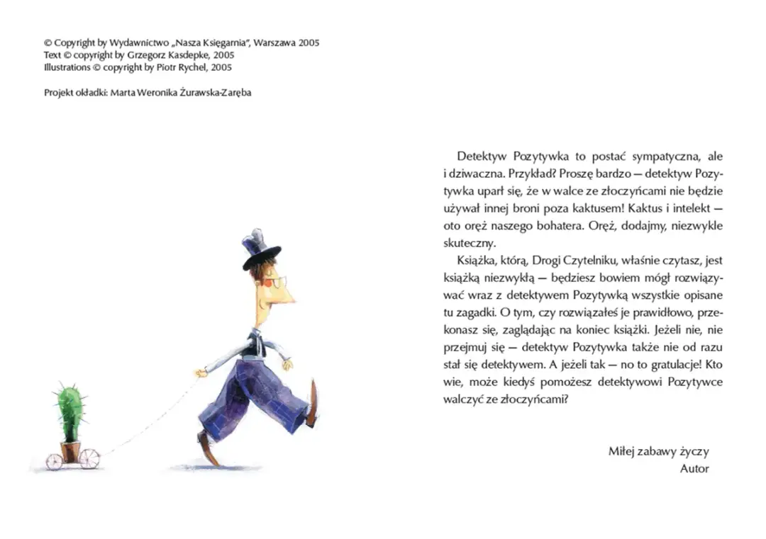 Grzegorz Kasdepke i jego detektyw Pozytywka – ikona literatury dziecięcej