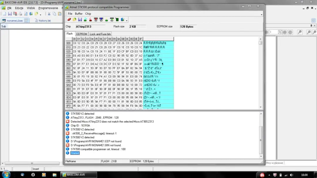 Programowanie ATtiny2313 w BASCOM: Krok po kroku dla początkujących