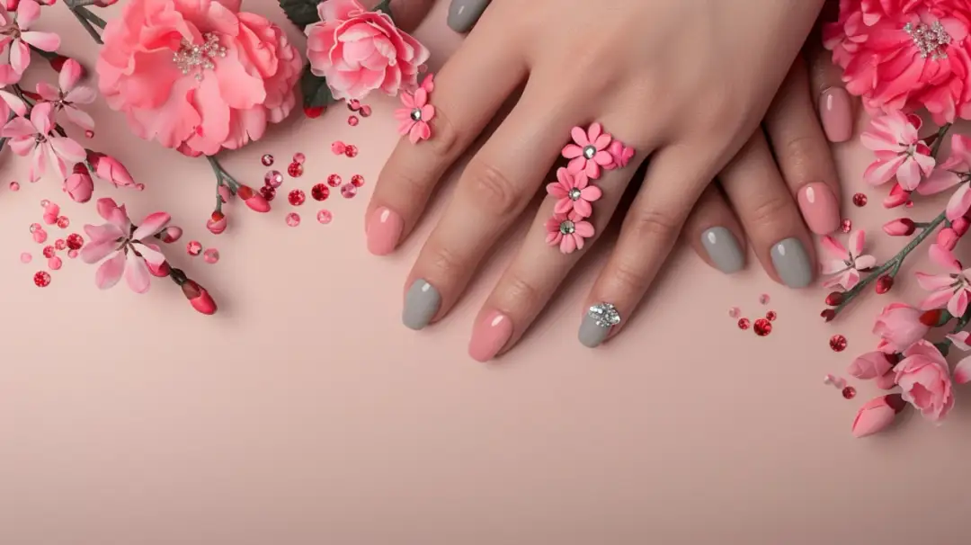 Paznokcie w odcieniach różu: romantyczna stylizacja na co dzień