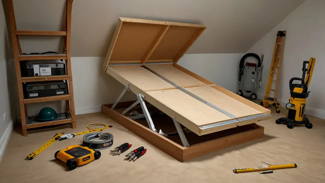 Jak wykonać klapę na strych? Kompletny poradnik krok po kroku