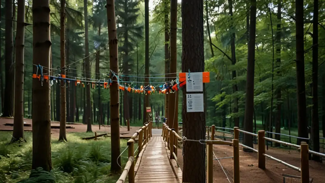 Czy odważysz się na wysokie przygody w parku linowym Malborka?