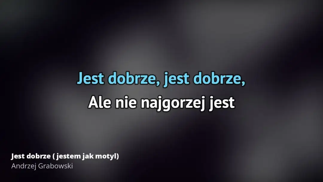 Jestem jak motyl tekst piosenki Andrzeja Grabowskiego: przeczytaj całość