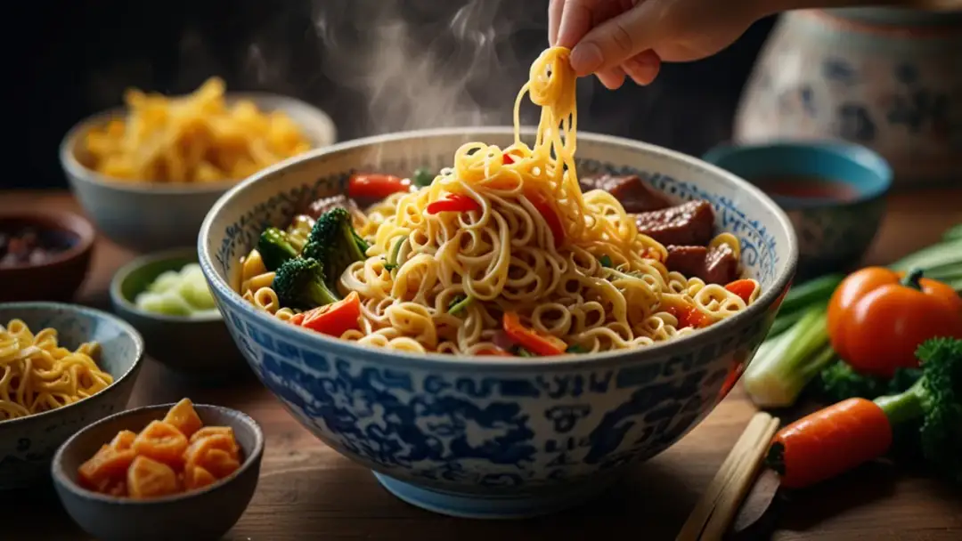 Jak przygotować idealny chiński makaron jajeczny: 5 prostych kroków