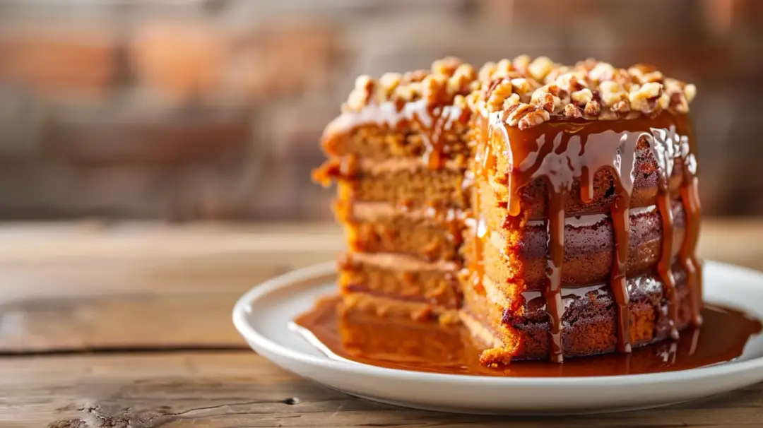 Słodkie ciasto karmelowe z orzechami: Idealny przepis