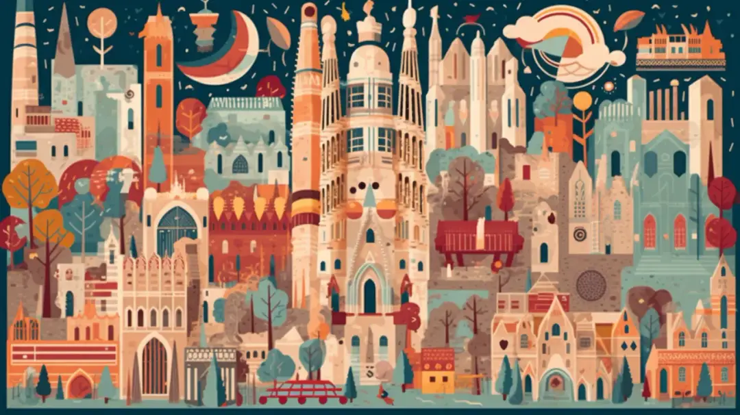 Mapa zwiedzania Barcelony oraz najlepsze atrakcje