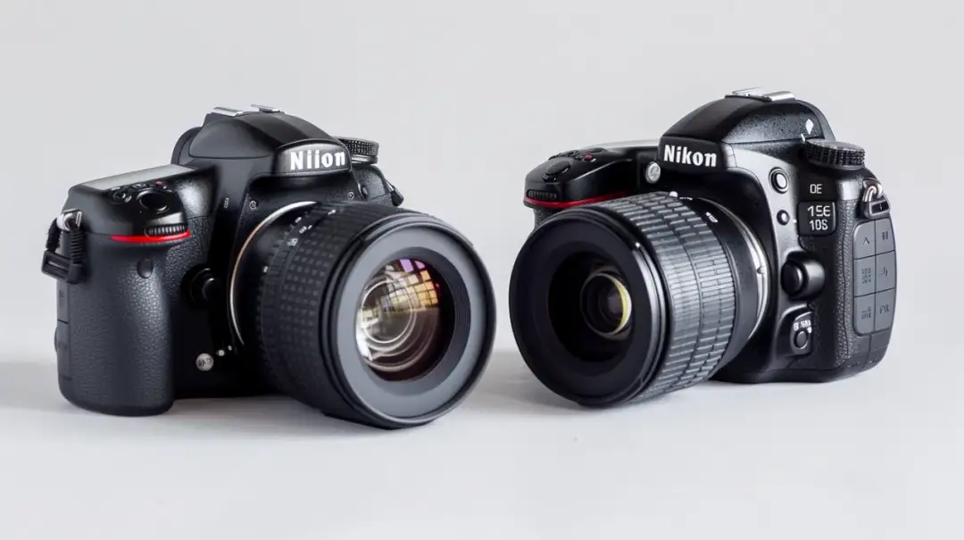 Nikon D300 vs Nikon D3200 - porównanie aparatów Nikon D300 i D3200.
