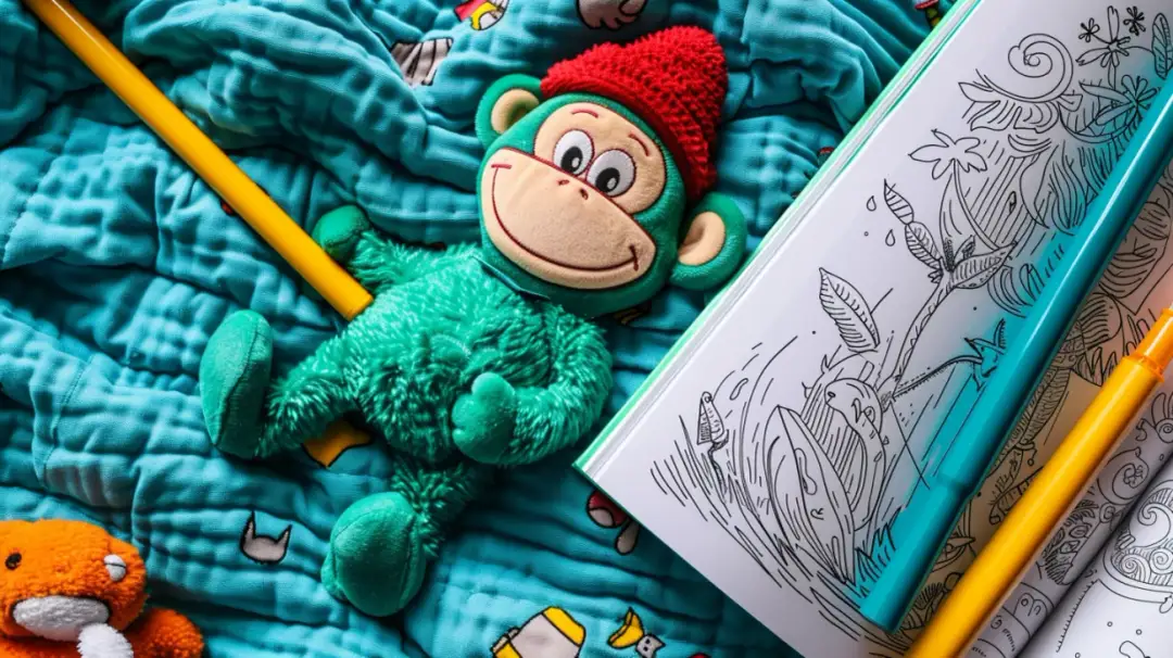 Kolorowanka z Ciekawskim George'em: Pokoloruj przygody ulubionego bohatera