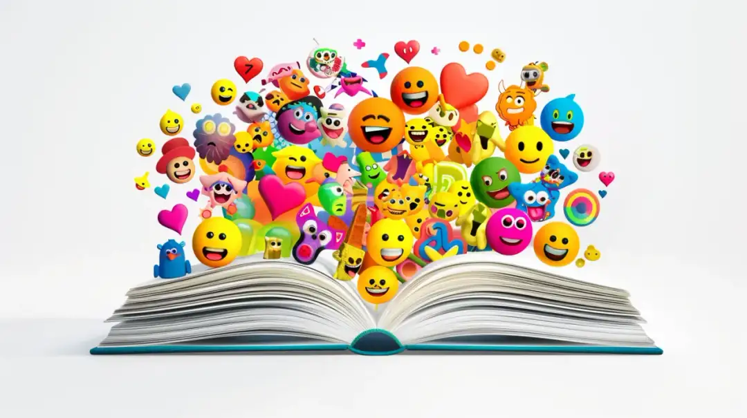 Książka Emoji - obrazki, które mówią więcej niż słowa: jakie emocje wyrażają?