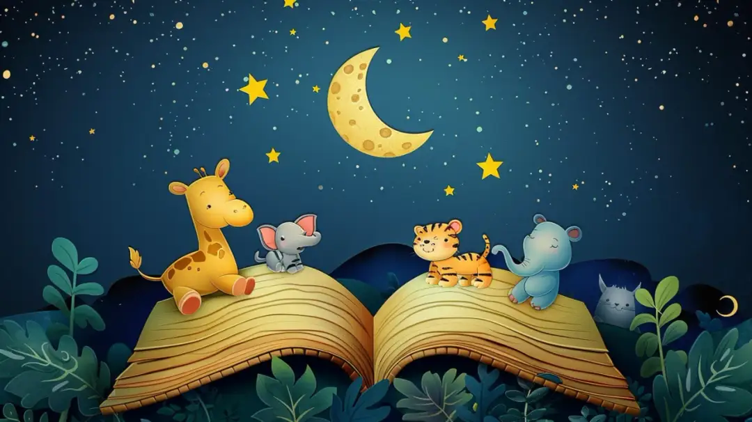 Śmieszne bajki na dobranoc - zabawne opowieści dla maluchów