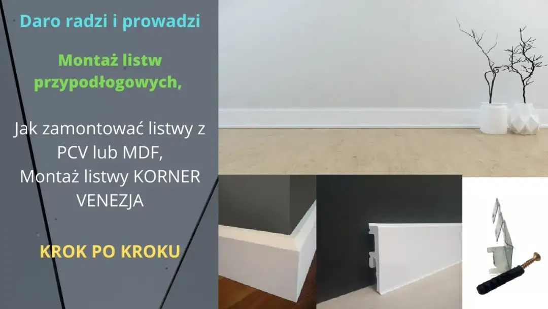 Jak montować listwy przypodłogowe PCV: 8 praktycznych porad