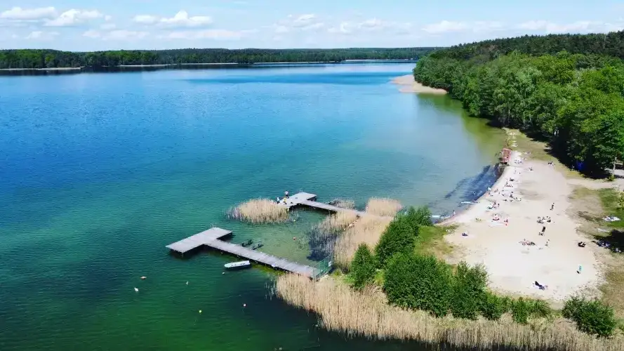 Mapa Jeziora Niesłysz: Szczegółowy Plan Atrakcji i Szlaków