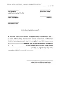 Jak napisać mocne uzasadnienie wniosku o nauczanie indywidualne krok po kroku