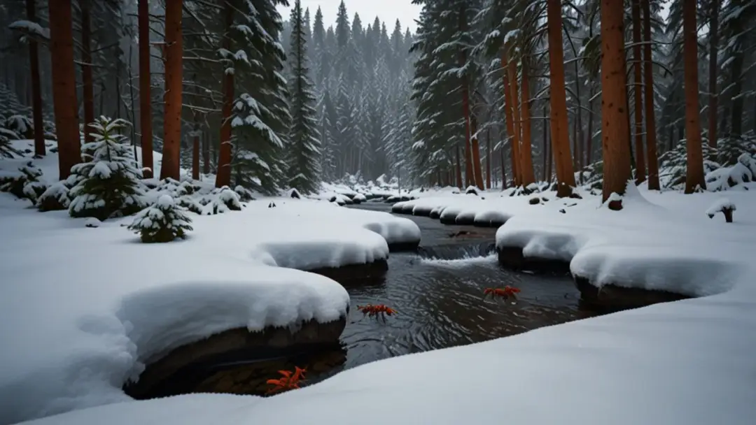 Gdzie raki zimują i jak przeżywają mroźne miesiące - ciekawostki