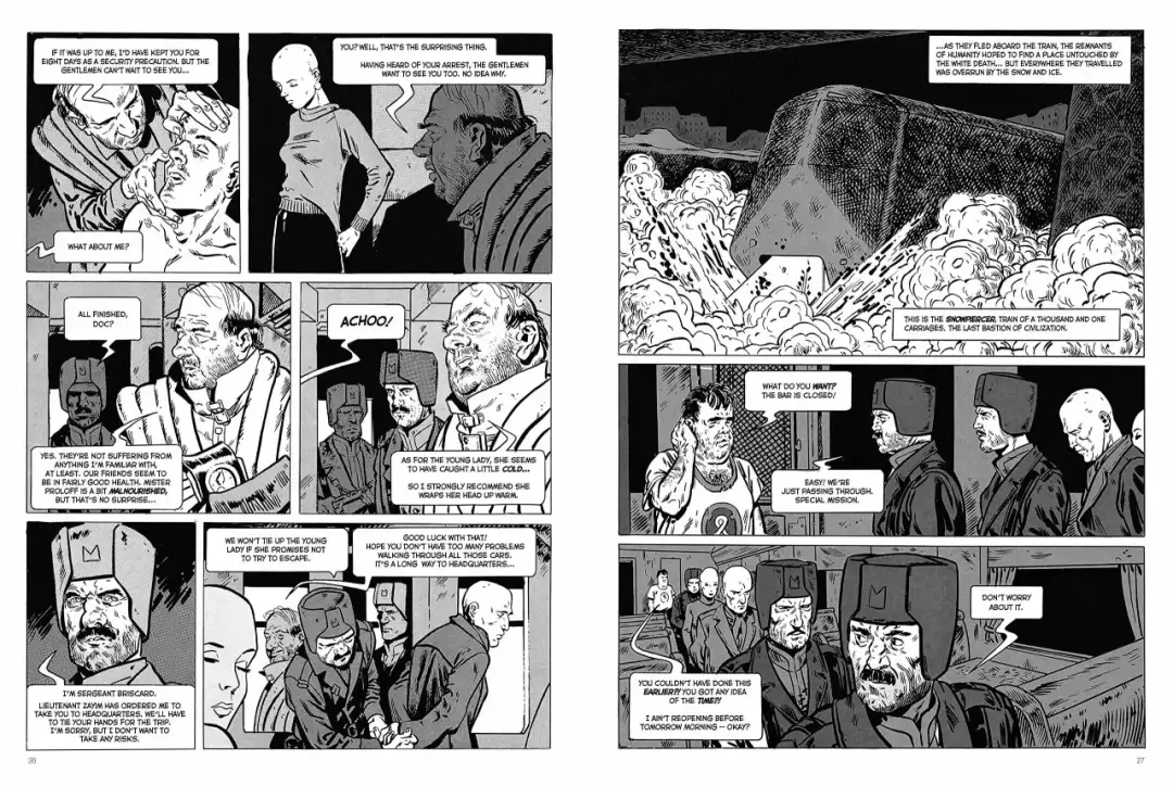Snowpiercer komiks – postapokaliptyczna opowieść o klasach społecznych
