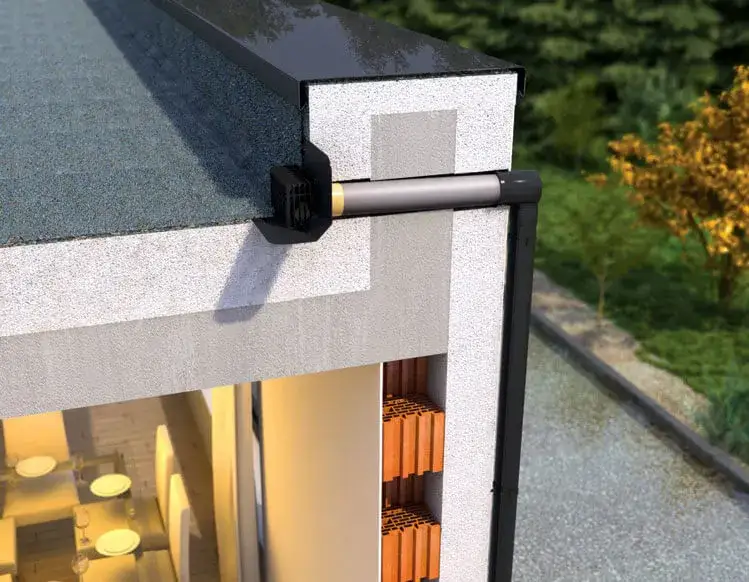 Rynny do dachu płaskiego: jak skutecznie odprowadzić wodę