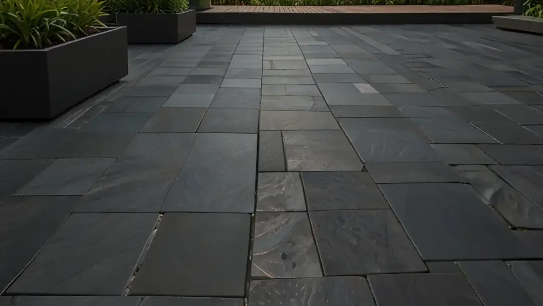 Tetra kostka brukowa grafit: jak elegancja ciemnych barw wzbogaca przestrzeń?