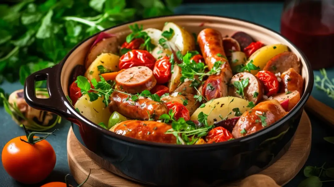 Dania i przepisy z kiełbasą - pomysły na potrawy z kiełbasą