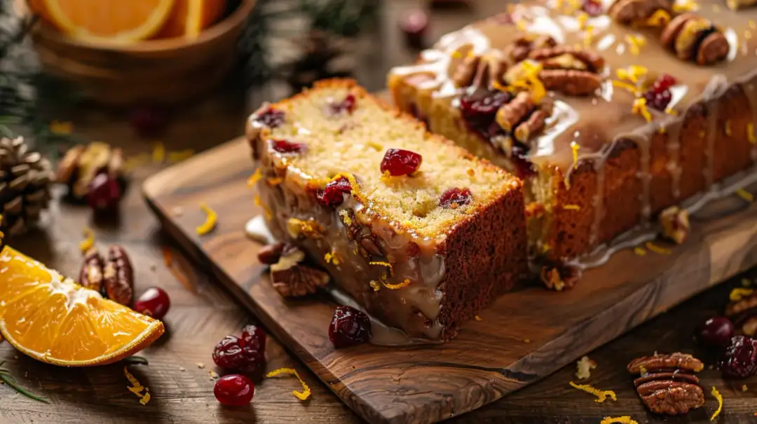 Fit Piernik z miodem, pomarańczą, orzechami i suszoną żurawiną
