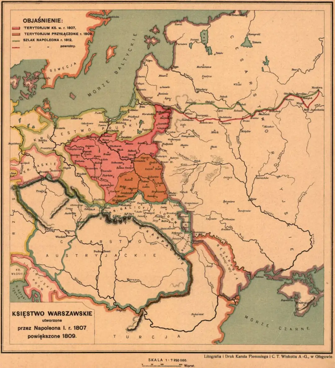 W którym roku utworzono księstwo warszawskie? Odkryj jego znaczenie w historii