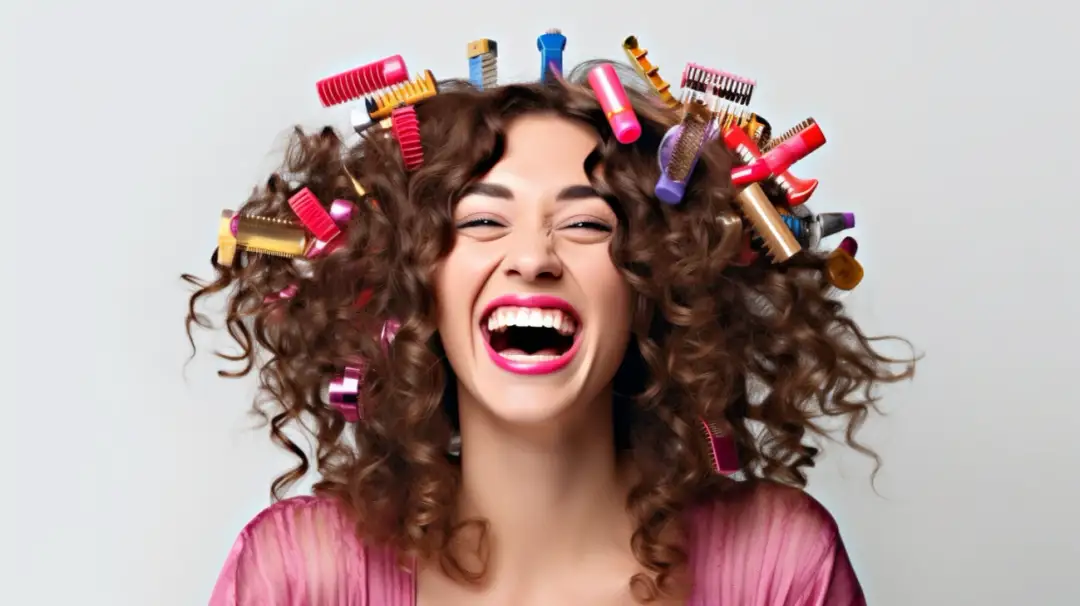 Loki na papiloty - jak kręcić włosy na papiloty, efekt curly girl