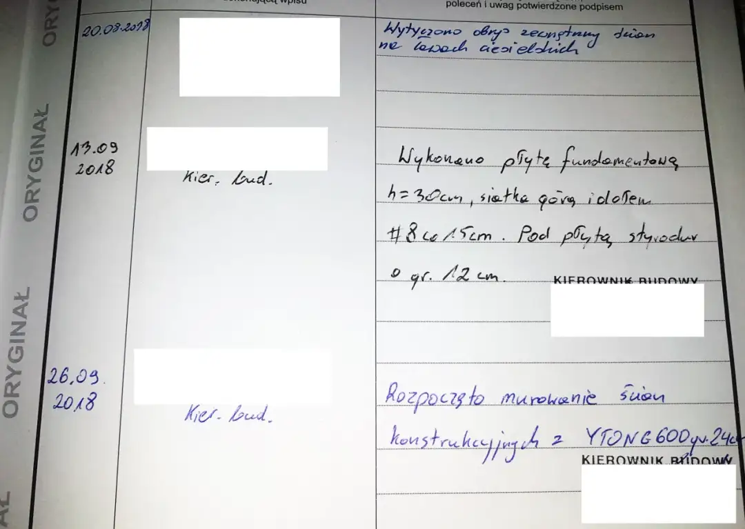 Wpis geodety do dziennika budowy: Co musi zawierać i dlaczego