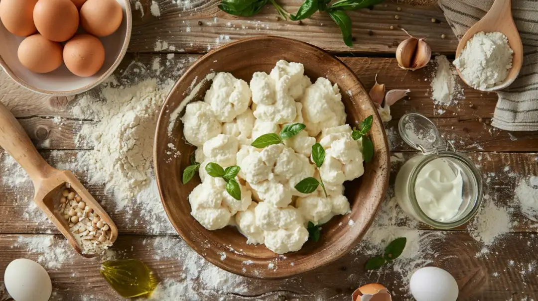 Delikatne i puszyste kluseczki serowe, czyli kluski z ricotty - Przepis