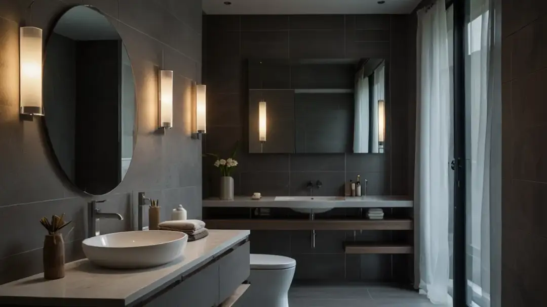 Aranżacje łazienkowe z szarymi płytkami - Klasyczny wygląd z nutą elegancji