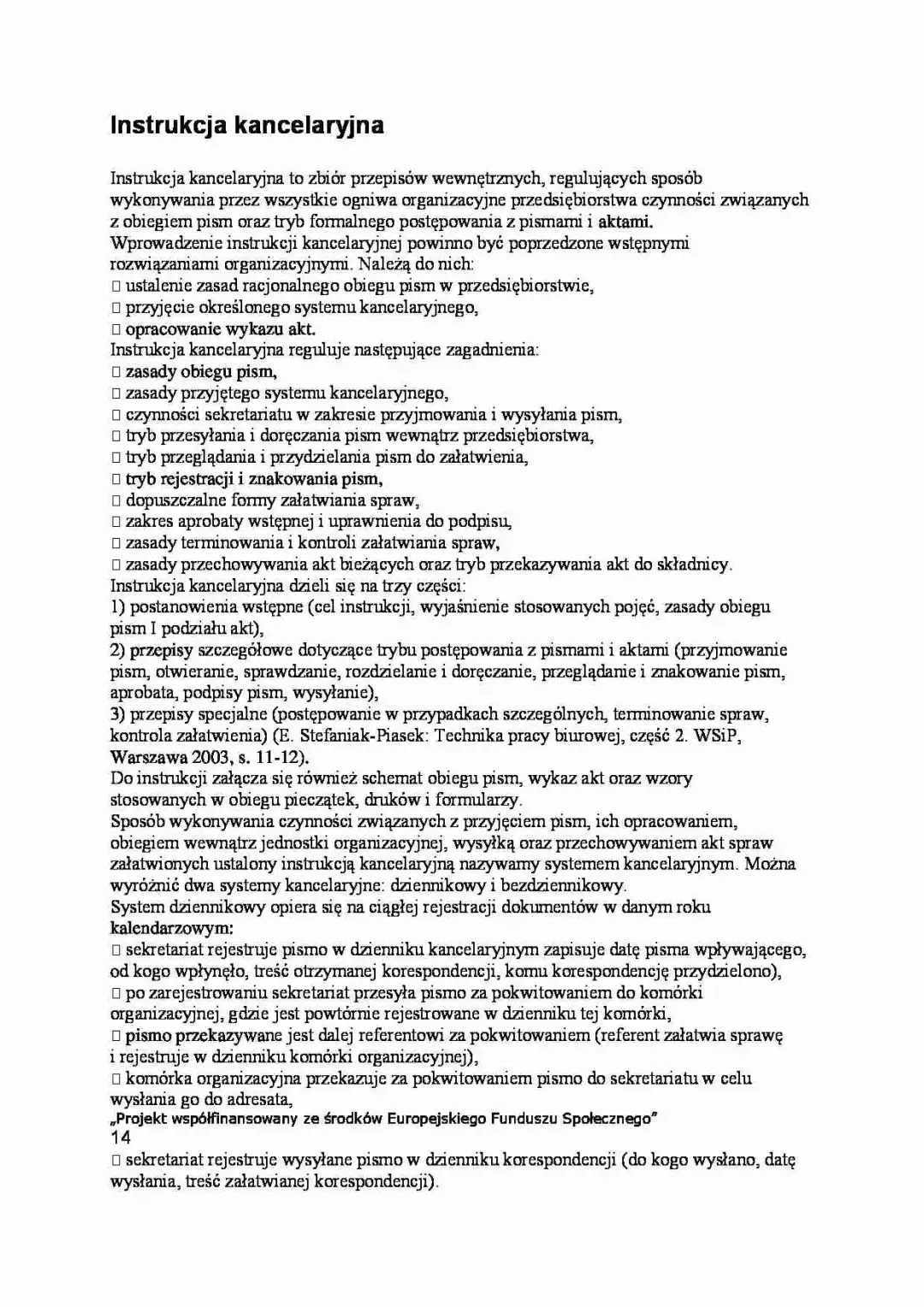 Instrukcja kancelaryjna: Klucz do sprawnego zarządzania dokumentami w firmie