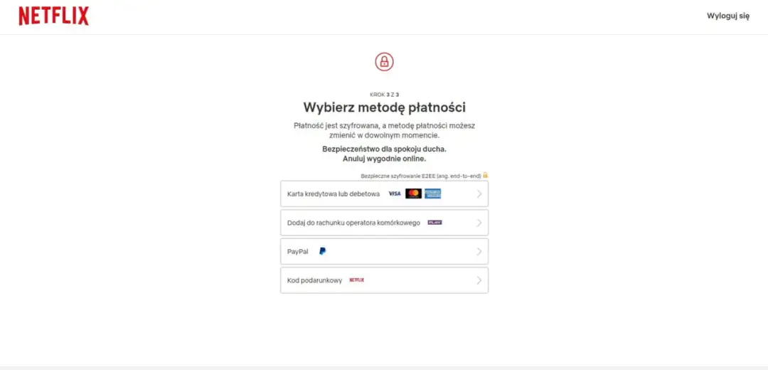 Ile czasu wystarcza karta podarunkowa Netflix na subskrypcję?