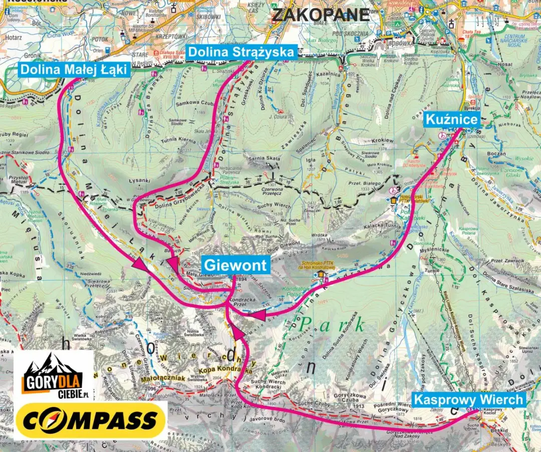 Ile km do Giewont? Sprawdź, jak daleko do szczytu i trudności trasy