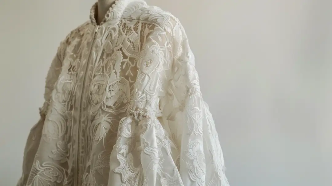 Koronkowa bomberka: lekkość i elegancja w jednym dodatku