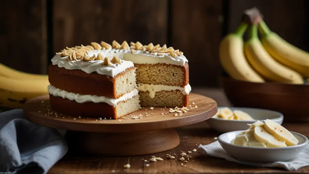 Ciasto bananowe z mascarpone: Wyjątkowy smak w każdym kęsie