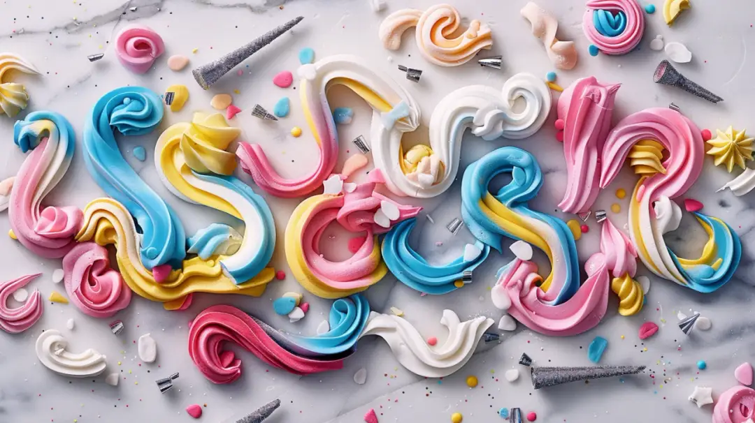 Tworzenie dekoracji ciast: Przewodnik po literkach z masy cukrowej