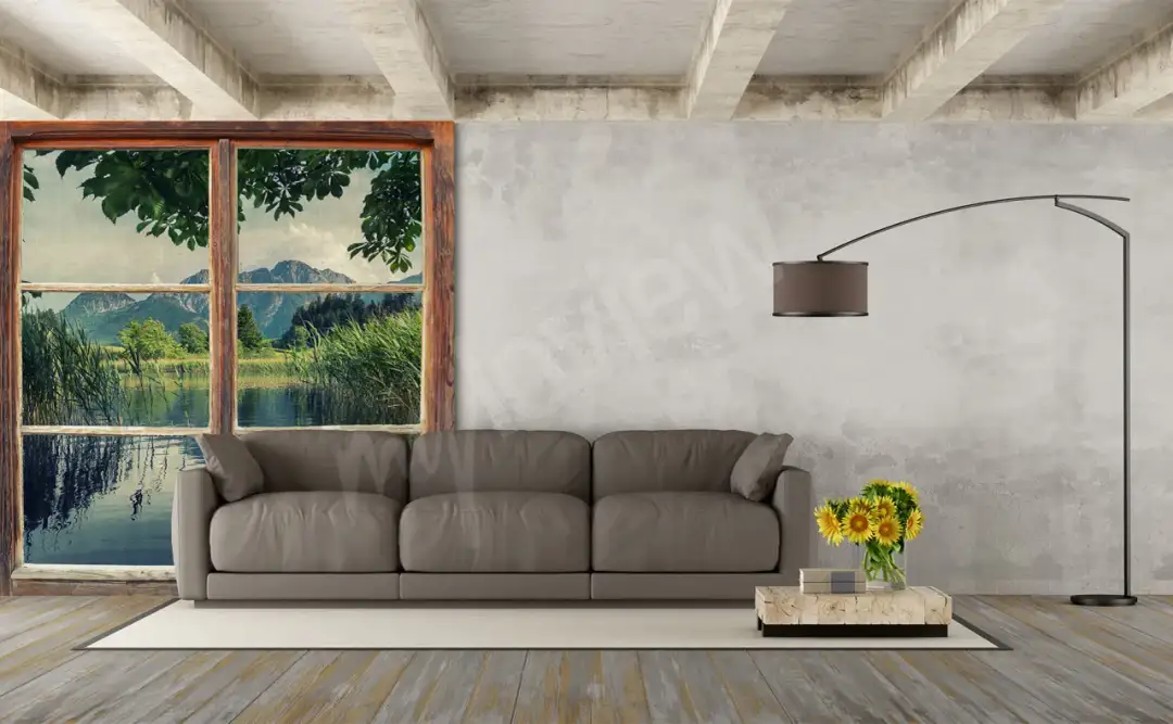 Fototapeta jak okno: Jak odmienić wnętrze bez remontu?