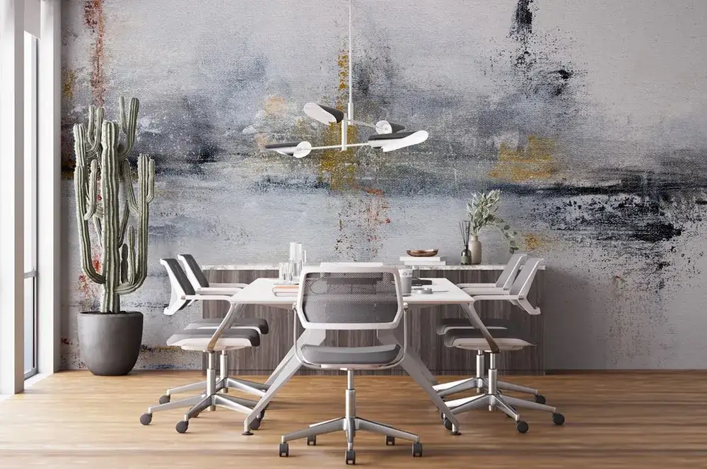 Jak wybrać idealną tapetę do biura? Porady i trendy 2025