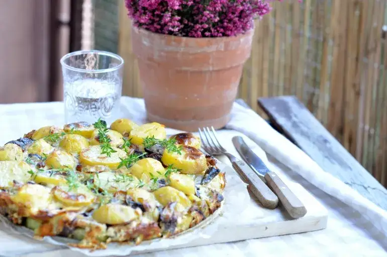 Pyszna zapiekanka z grzybami leśnymi – prosty przepis na obiad