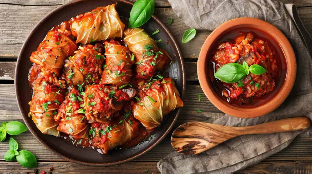 Gołąbki wegańskie z pieczarkami: Bez mięsa, pełne smaku i aromatu