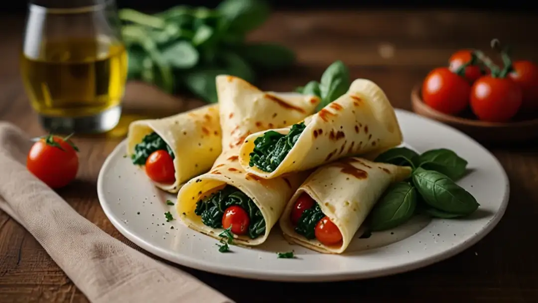 Naleśniki z ricottą i szpinakiem: Zdrowy przepis na obiad lub kolację