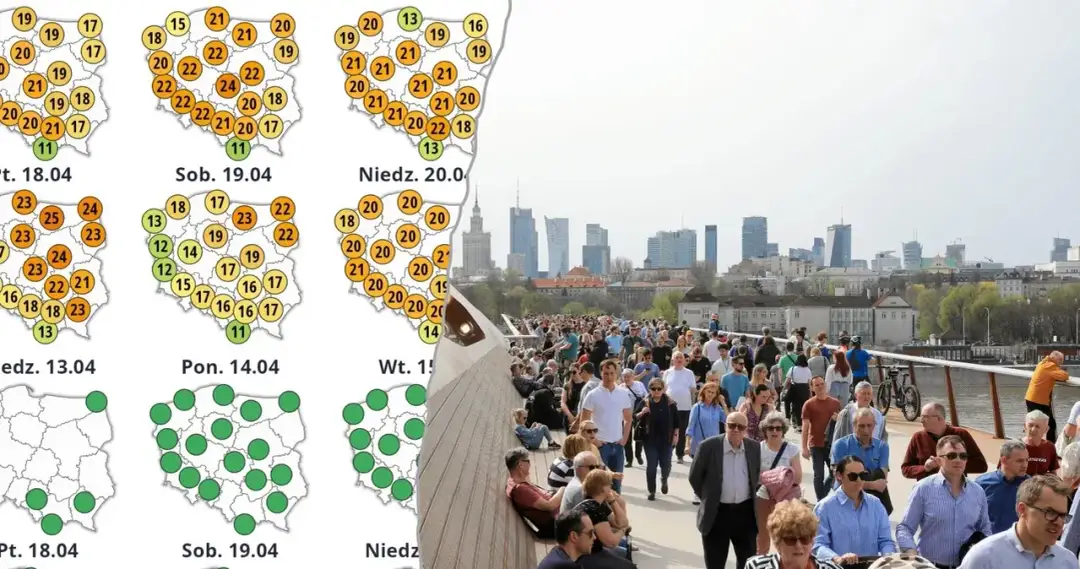 Jaka będzie pogoda na wielkanoc? Ciepłe dni czy deszczowe niespodzianki?