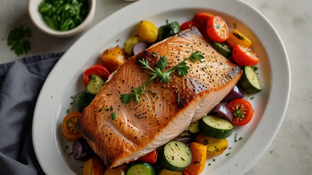 Łosoś pieczony w całości: Przepis na idealny obiad z łososia