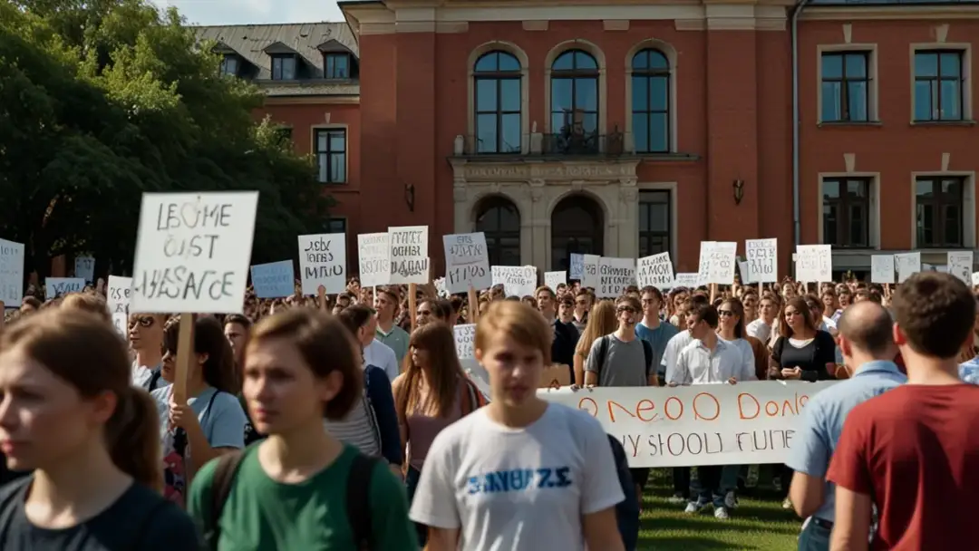 Protest przeciw UW: Przyczyny, żądania i tło tego ważnego wydarzenia