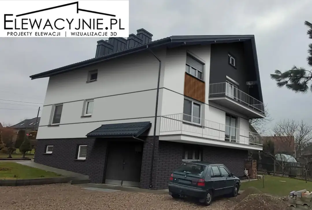 Inspirujące paski na elewacji: Galeria zdjęć i pomysłów