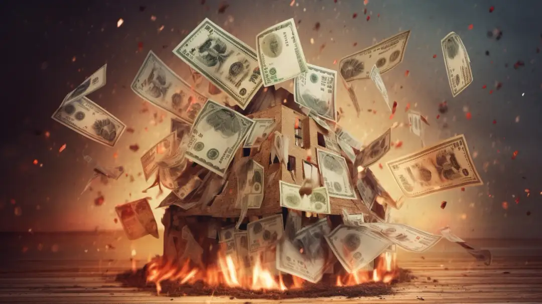 Gospodarka usa wisi na włosku jest jak bomba zegarowa tuż przed wybuchem