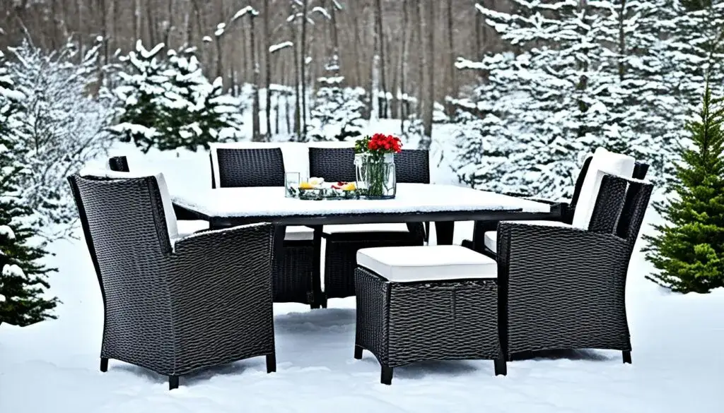 Czy meble rattanowe mogą stać na mrozie? Jak je chronić przed uszkodzeniami