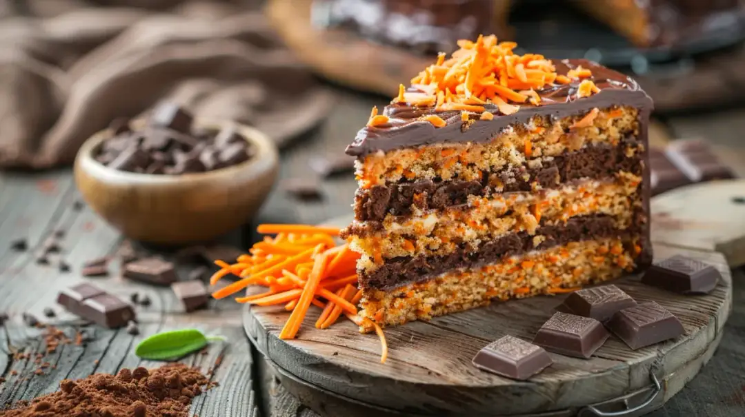 Ciasto marchewkowe z czekoladą: Zdrowie w słodkiej wersji. Pyszne