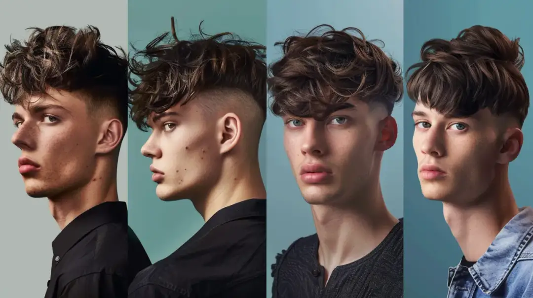 Męska grzywka: 5 stylizacji dla różnych długości włosów