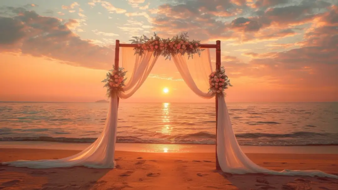 Ślub nad morzem: wymarzona ceremonia w nadmorskiej scenerii
